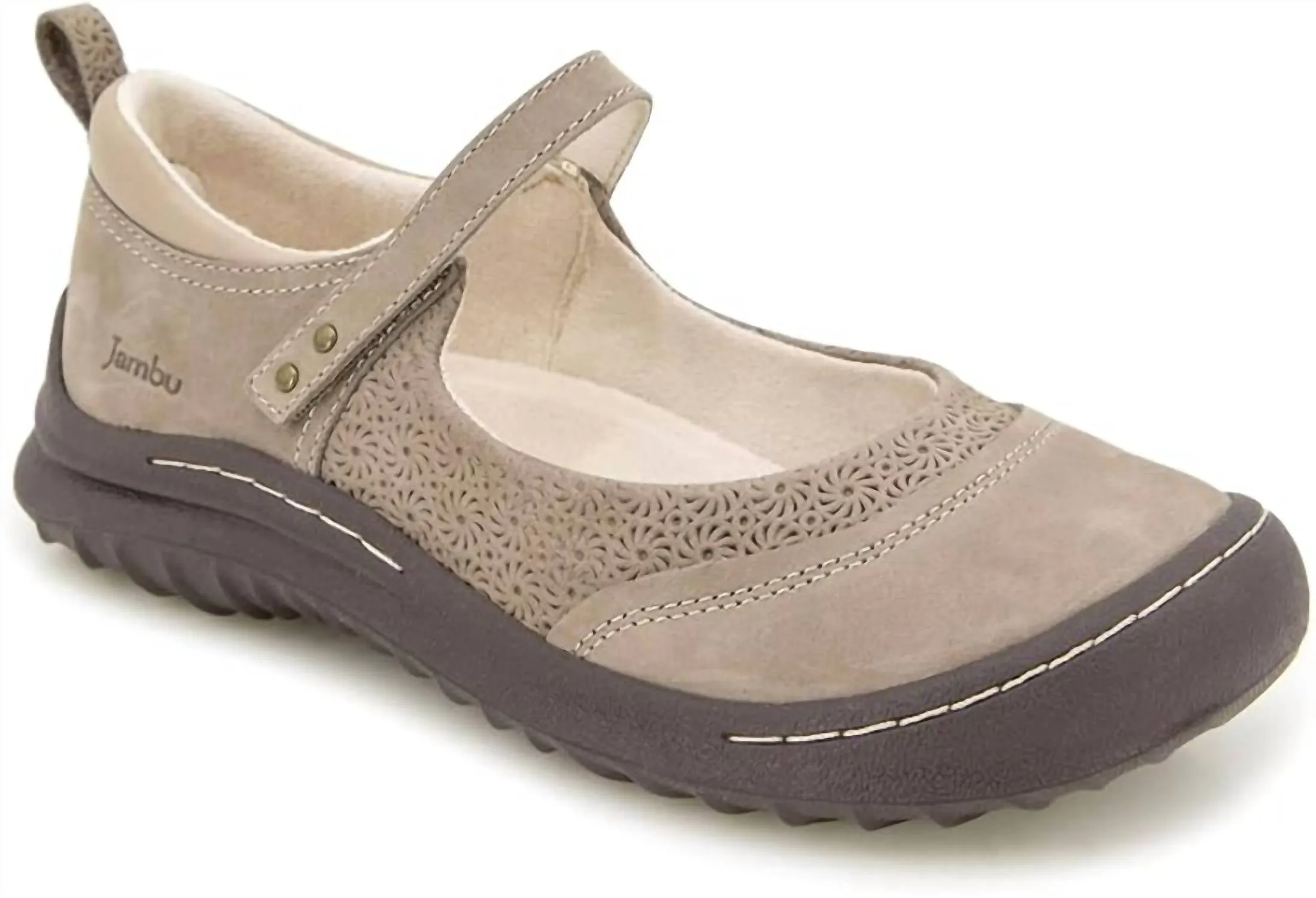 Women's Ezra Maryjane Nubuck Shoe In Taupe