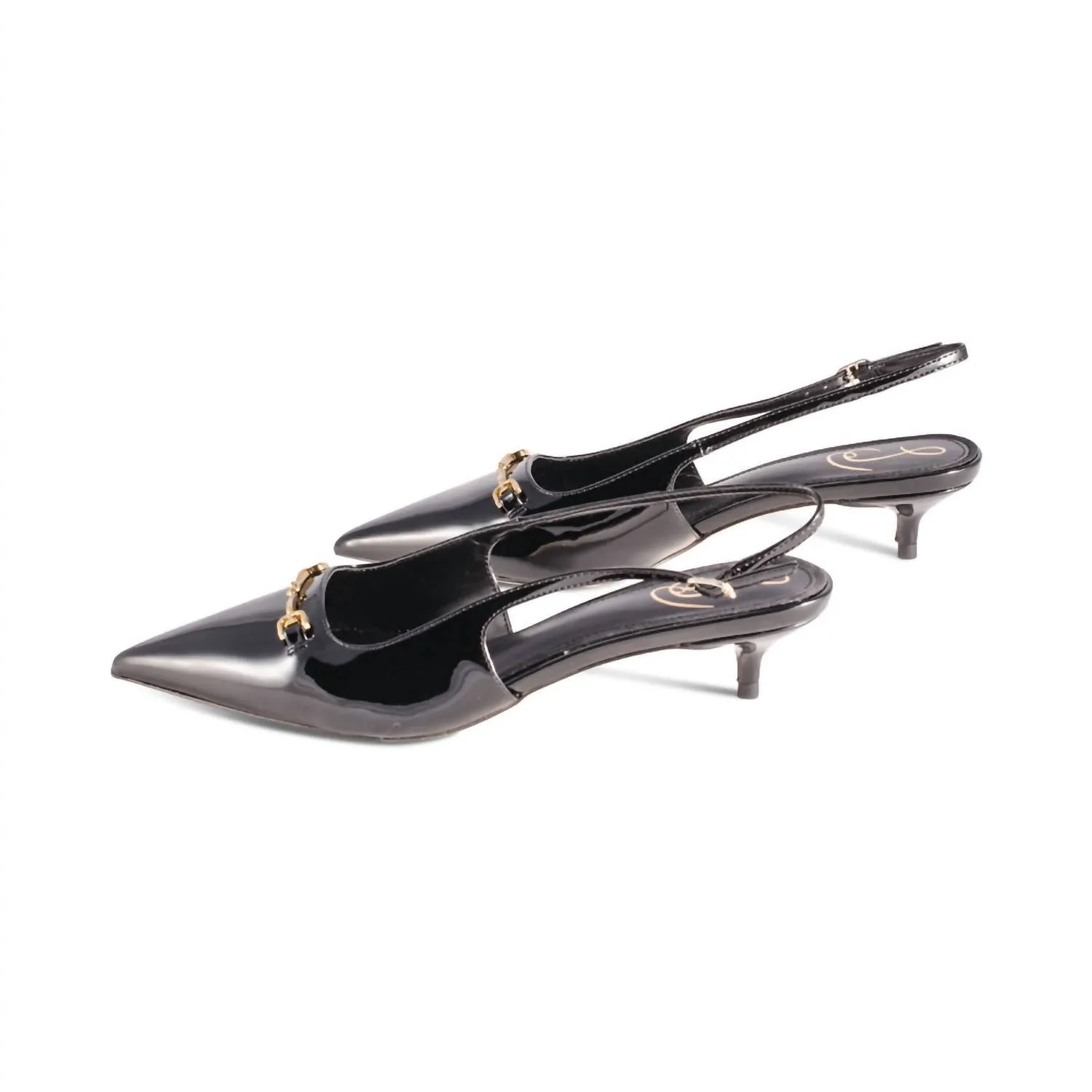 Women's Felgerald Heel In Black Patent
