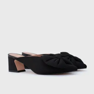 Women's Felicia Midi Mule In Black