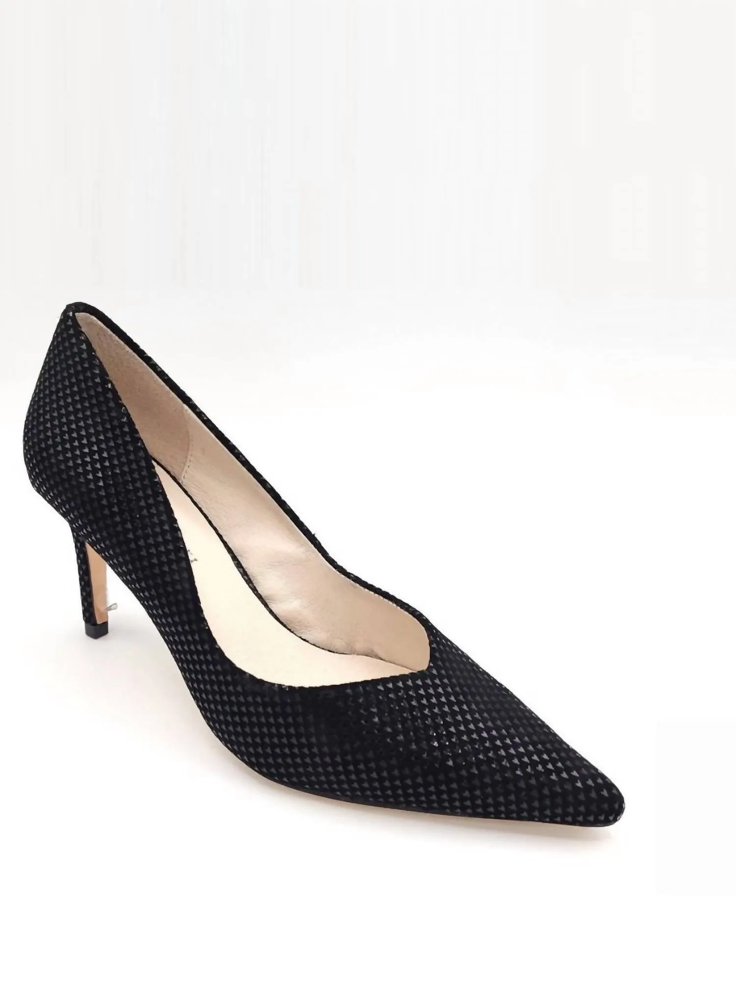 Women's Franky Pump Shoes In Black Micro Heart