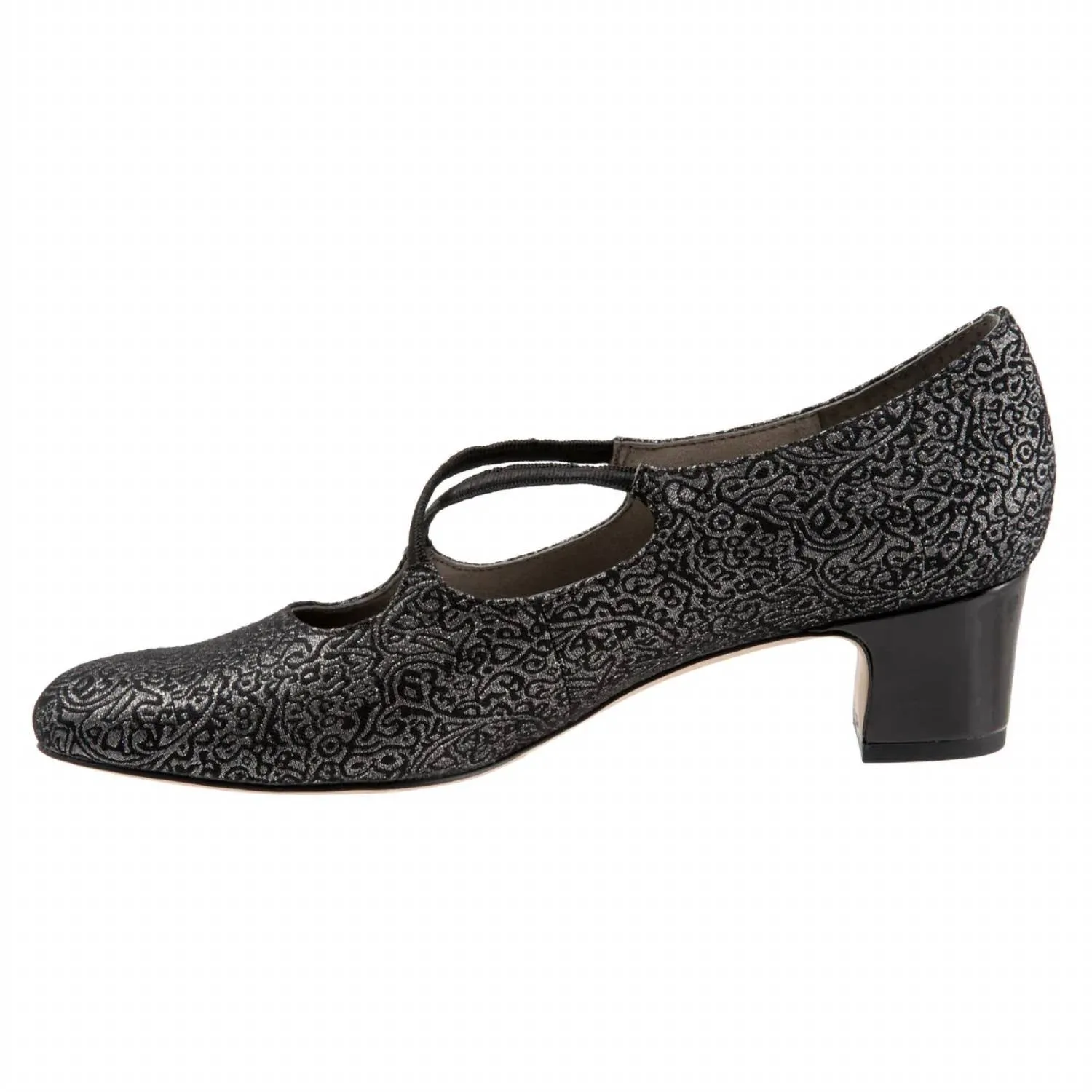 Women's Jamie Pump In Black Silver