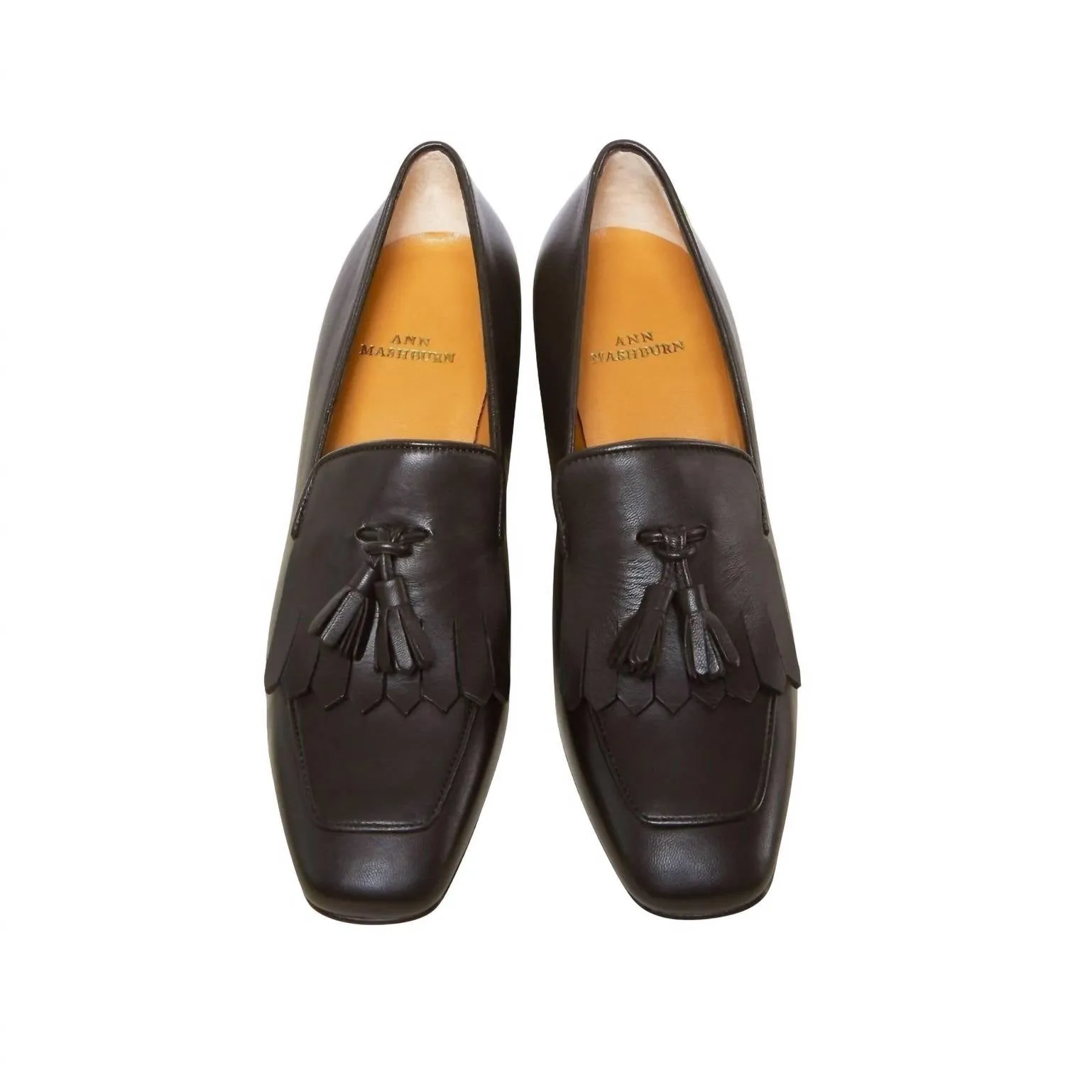 Women's Kilt Heel In Chocolate Leather