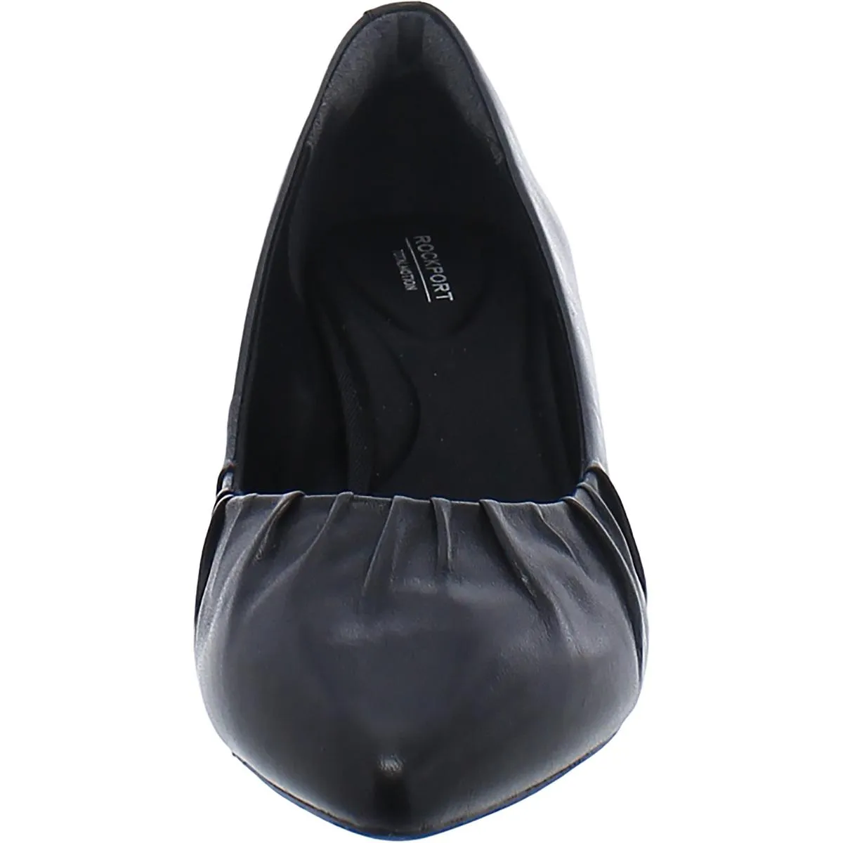 Womens Leather Kitten Heels