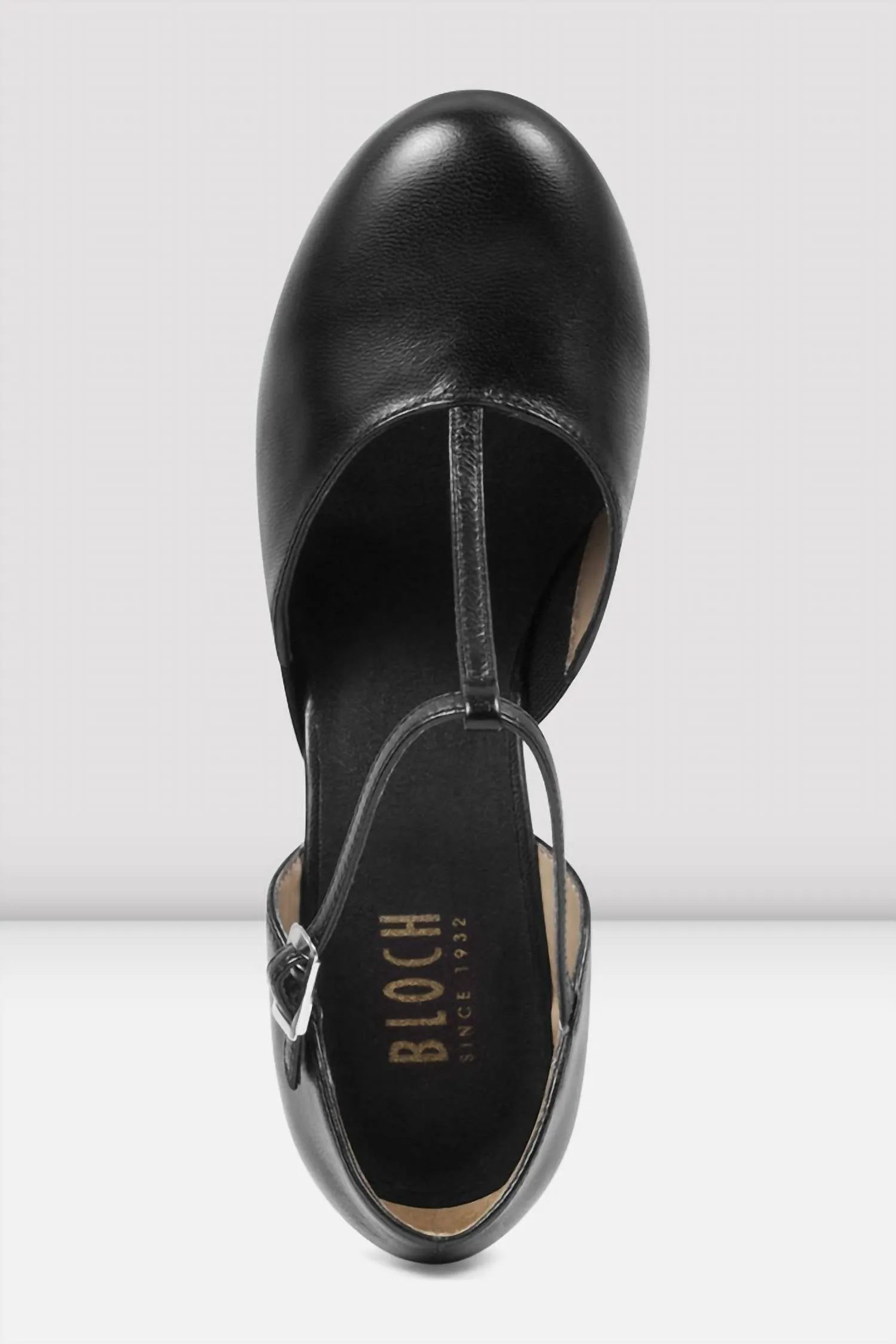Women's Leather Split Flex Character Shoe In Black