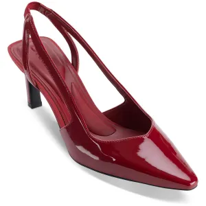 Womens Man Made Slingback Heels