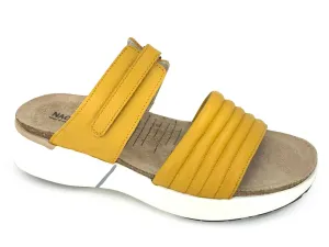 Women's Naot Vesta Platform In Marigold Leather