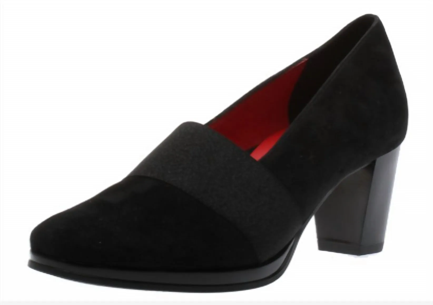Women's Odette Suede Pump In Black