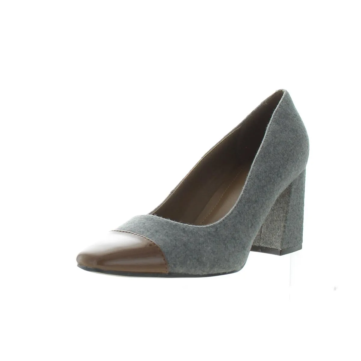 Womens Pattern Man Made Block Heels
