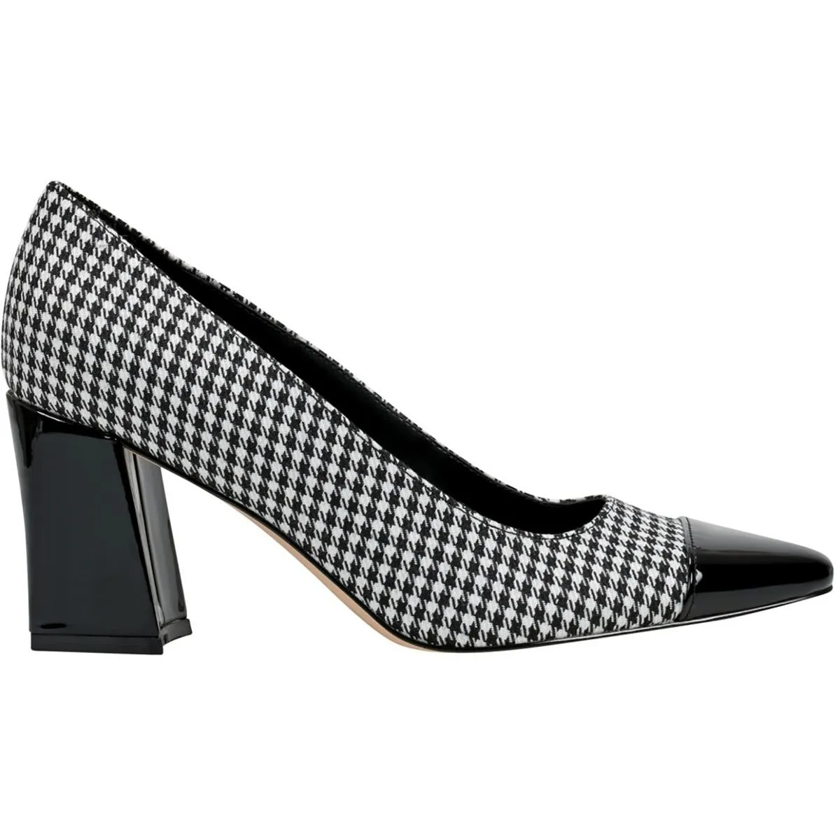 Womens Pattern Man Made Block Heels