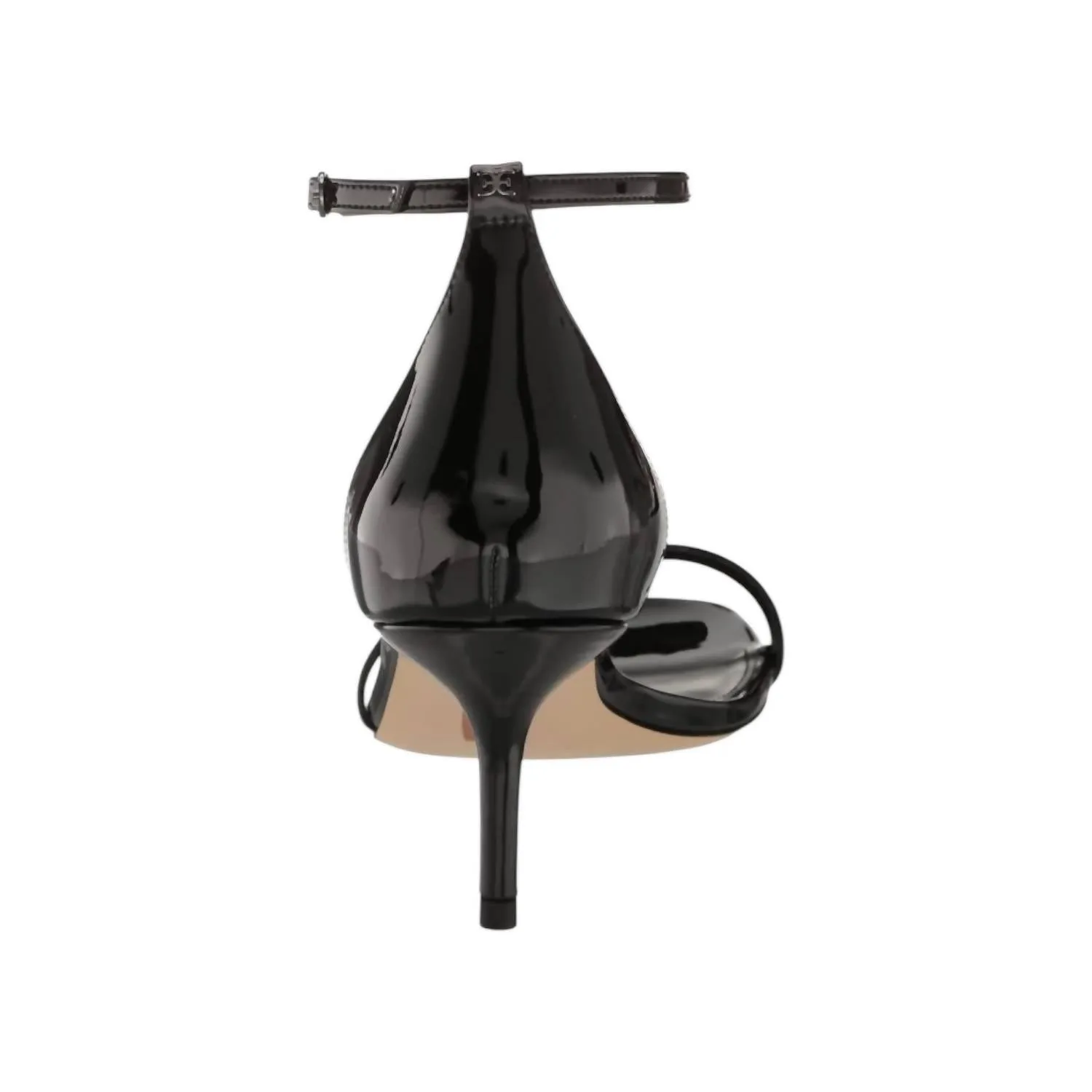 Women's Peonie Patent Heels In Black Patent