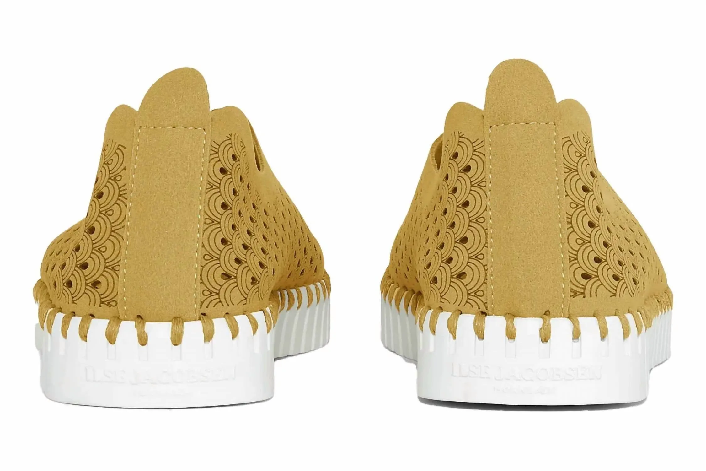 Women's Platform Tulip Slip-On In Citronella