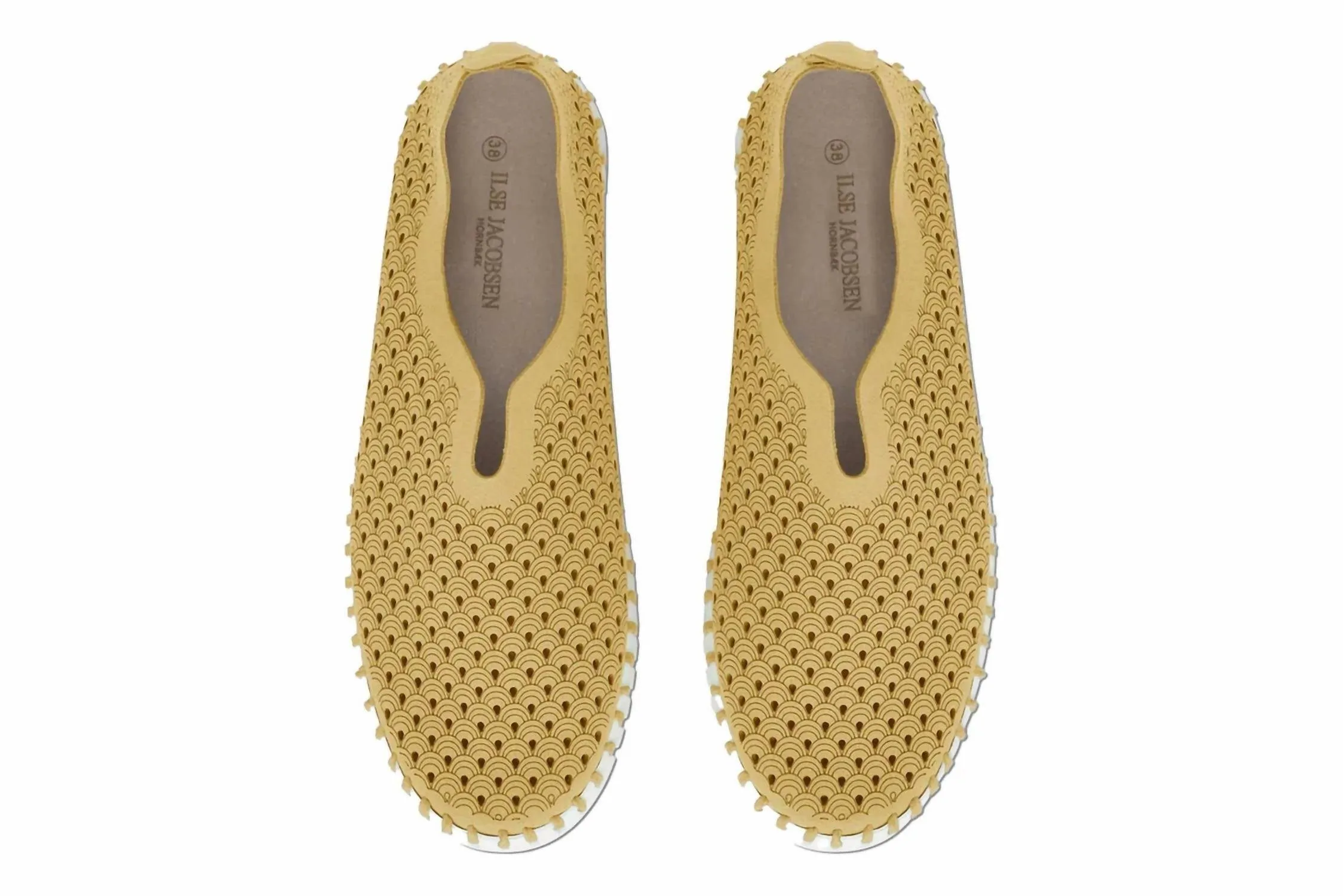 Women's Platform Tulip Slip-On In Citronella