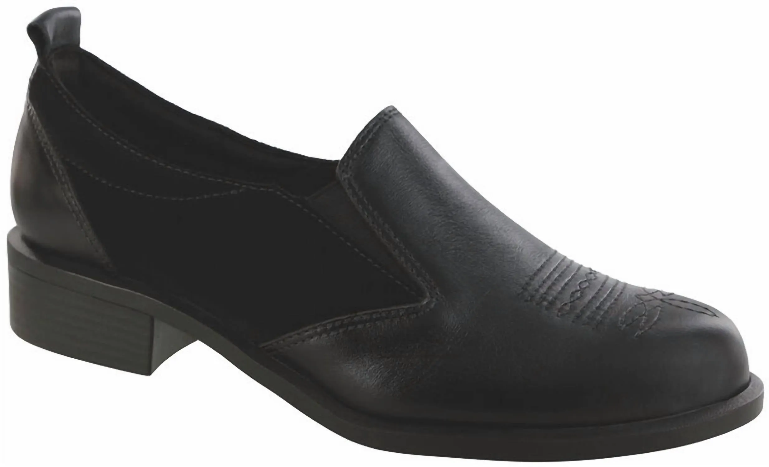 Women's Saddle Dress Shoe In Black