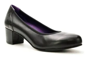 Women's Simona Leather Pump In Black