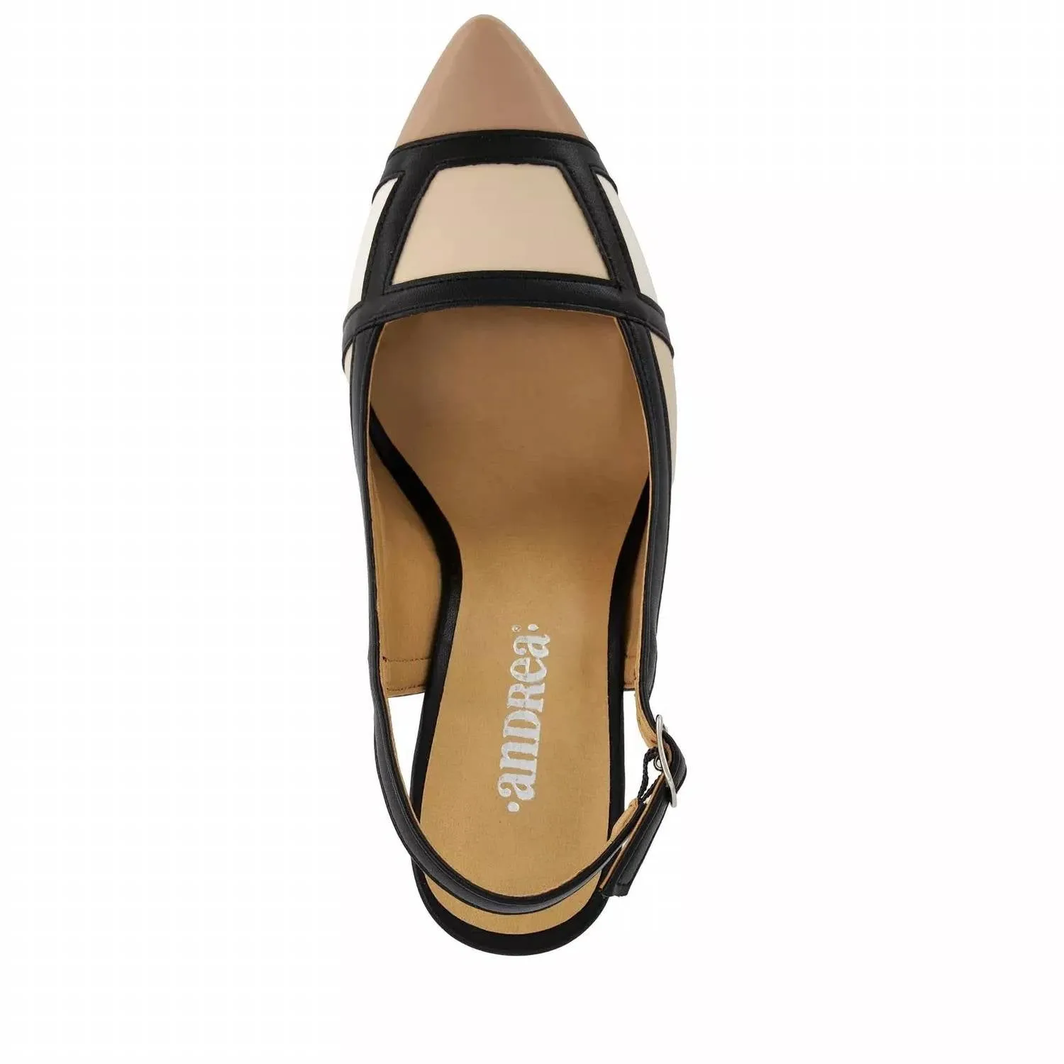 Women's Slingback Heels Pumps Shoes In Beige