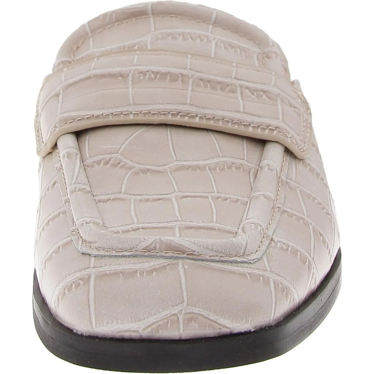 Womens Snake Print Manmade Mules