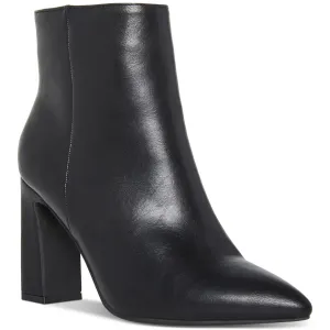 Womens Solid Man Made Block Heels