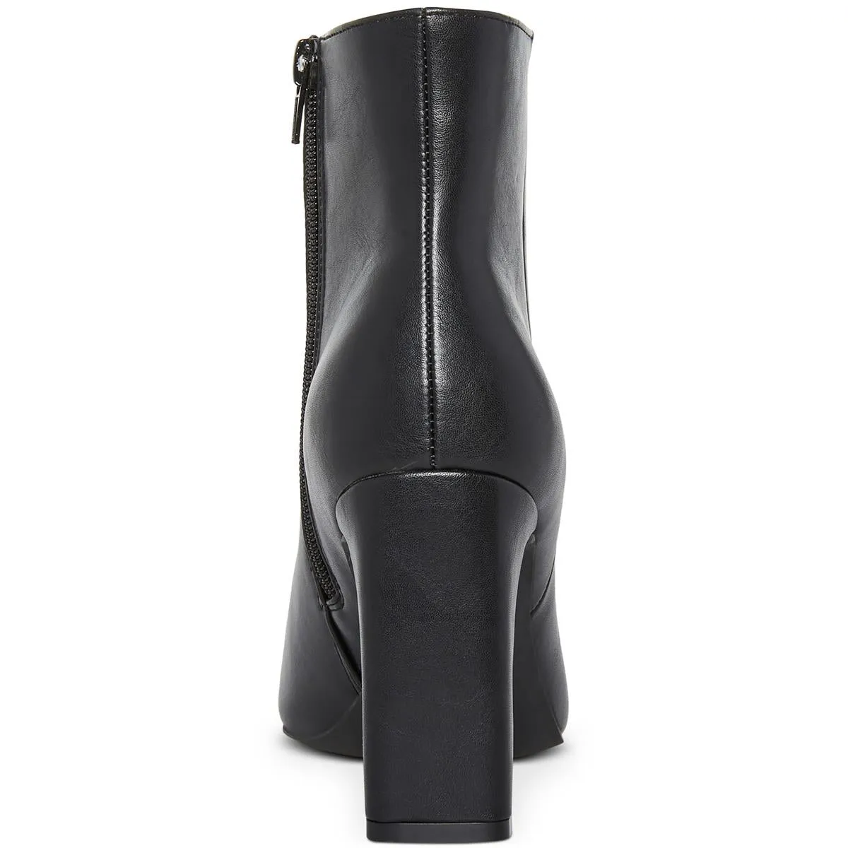 Womens Solid Man Made Block Heels