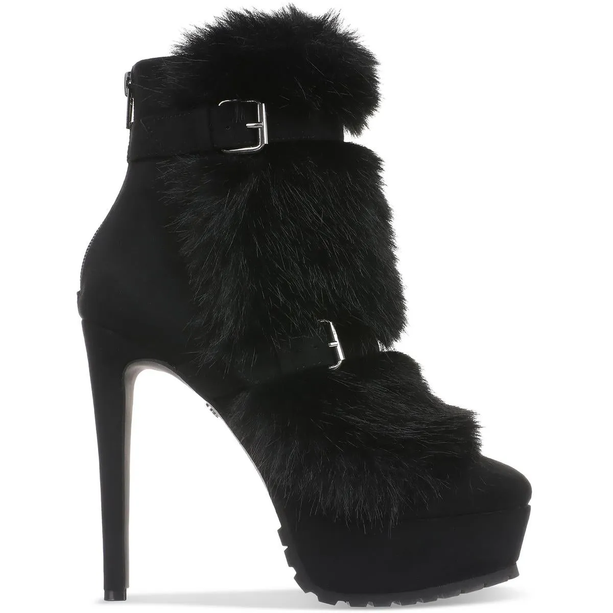 Womens Solid Man Made Pumps