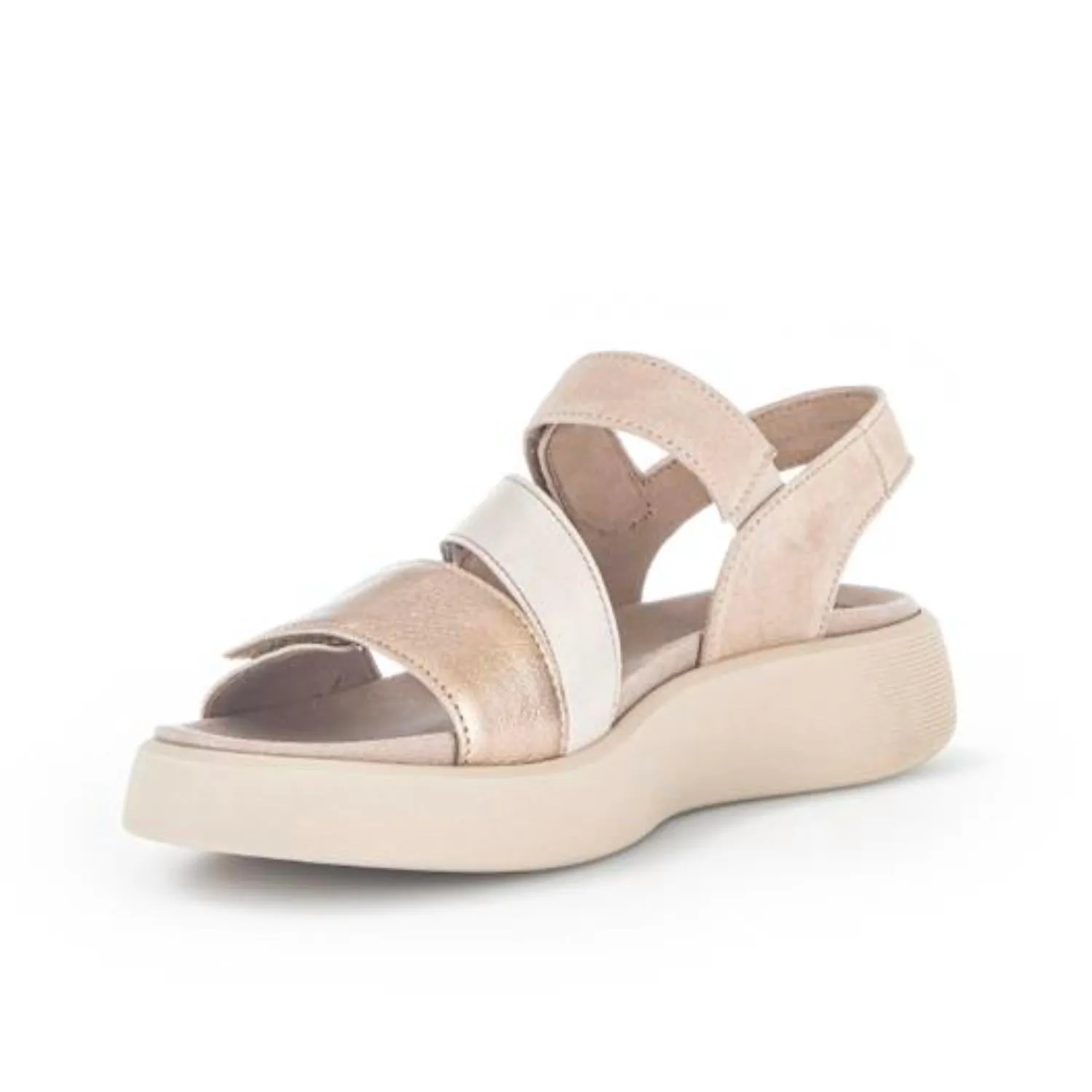 Women's Strappy Sandals In Champagne