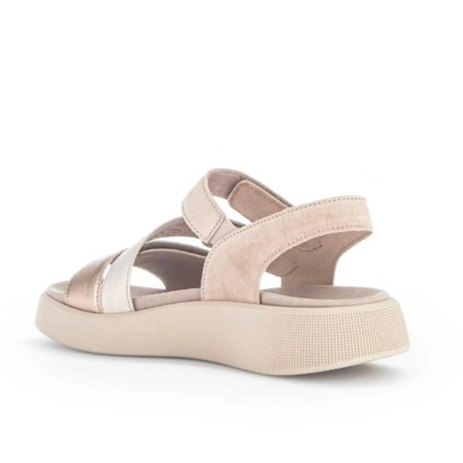 Women's Strappy Sandals In Champagne
