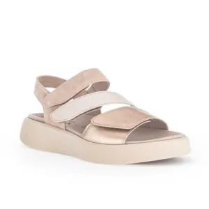 Women's Strappy Sandals In Champagne