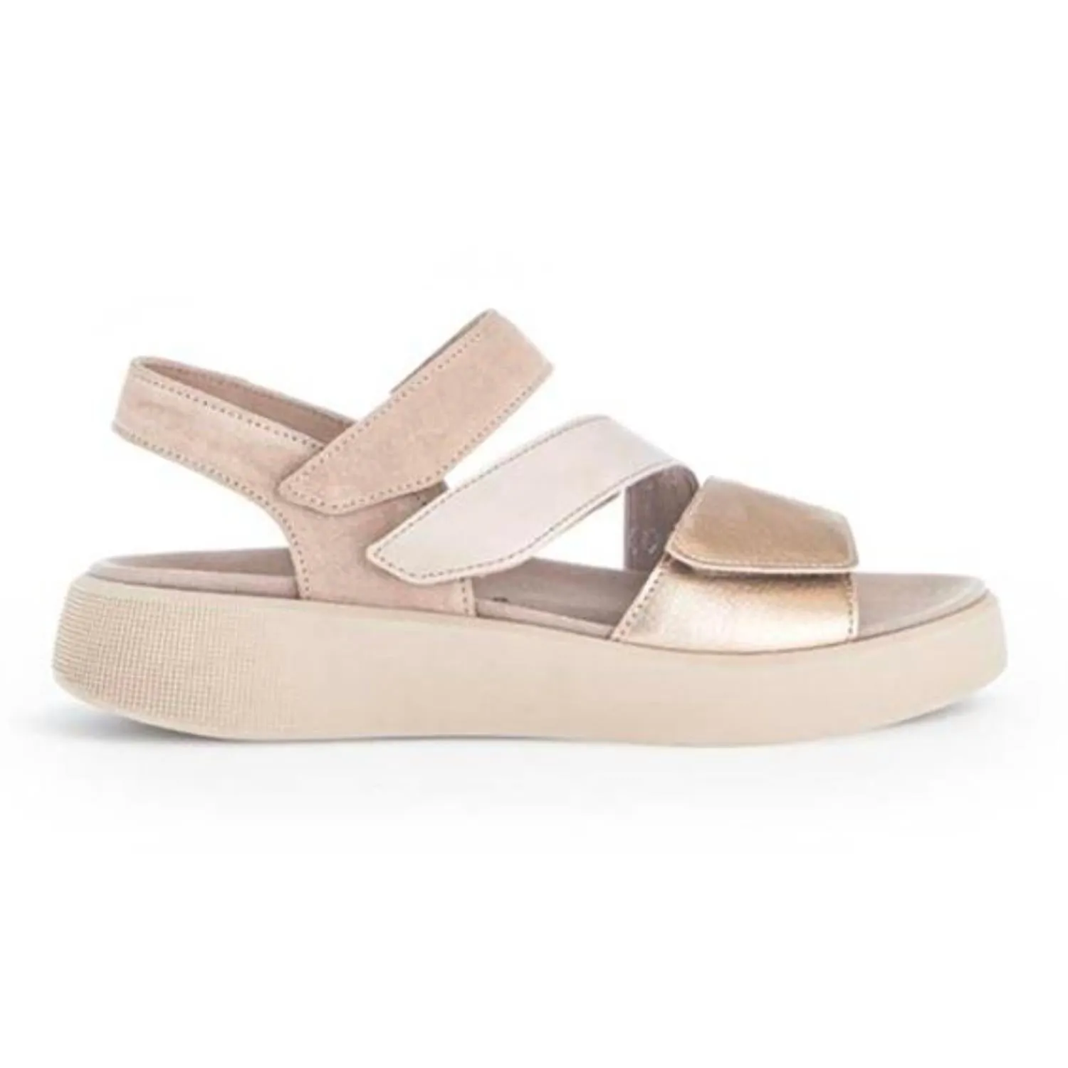 Women's Strappy Sandals In Champagne