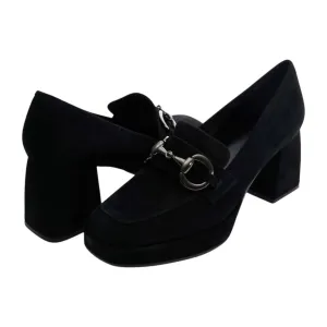 Women's Vayle Pump Heels In Black Suede