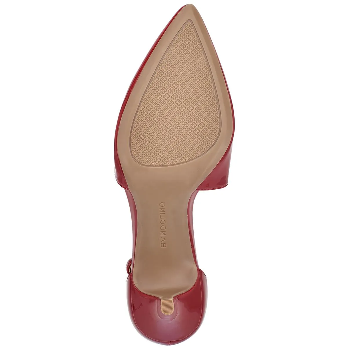 Zeffer 3 Womens Patent Ankle Strap Dress Pumps
