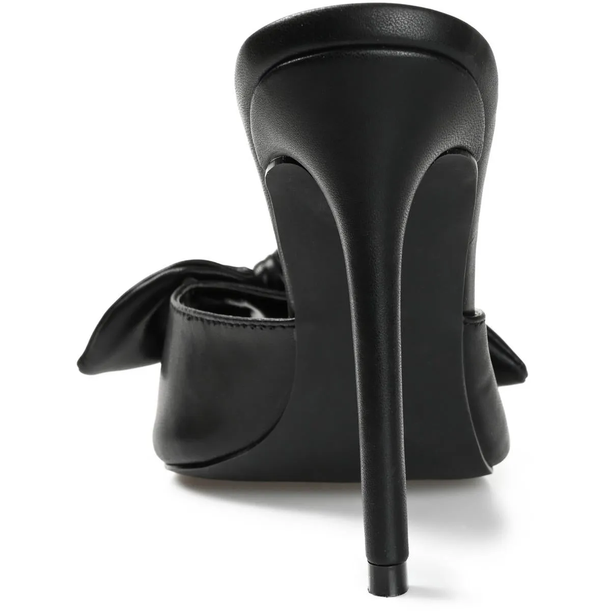 ZELAH Womens Faux Leather Open Toe Pumps
